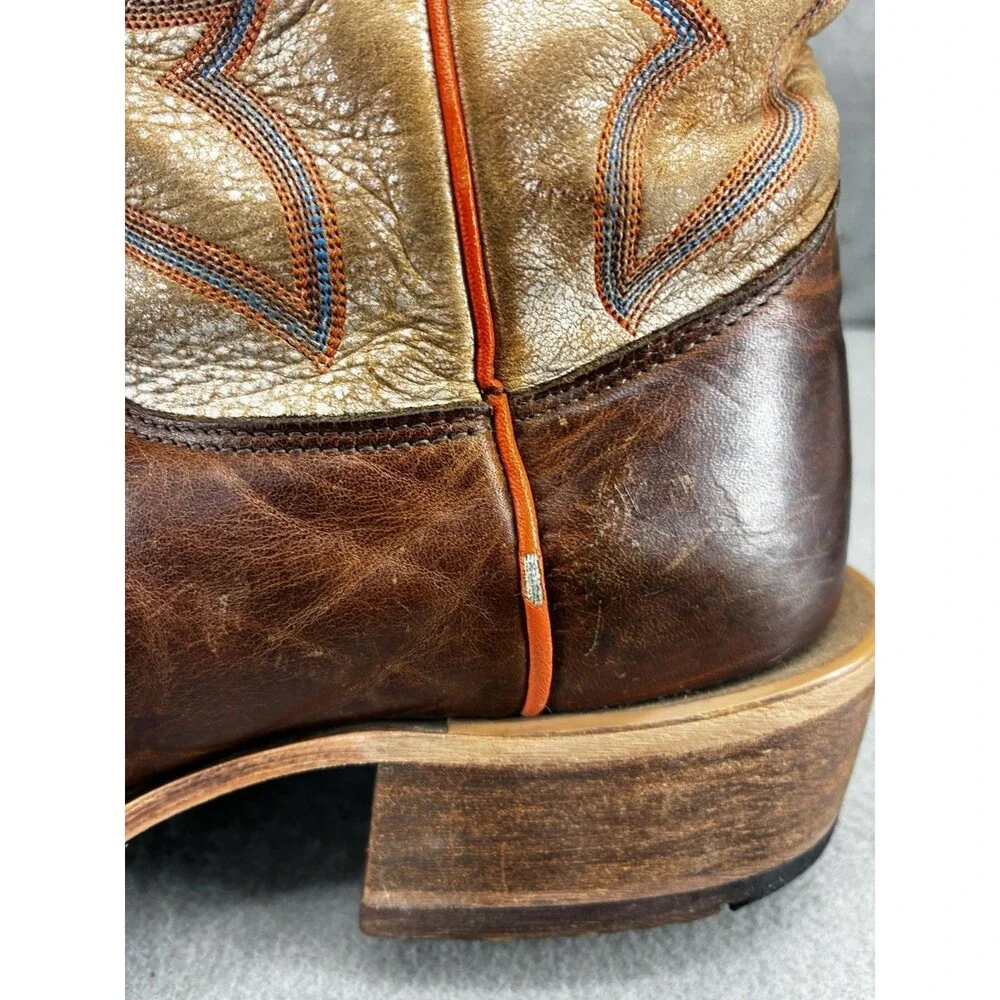 Justin Bent Rail BR760 Cowboy Riding Boots Men's Size 6 EE - Made in The USA